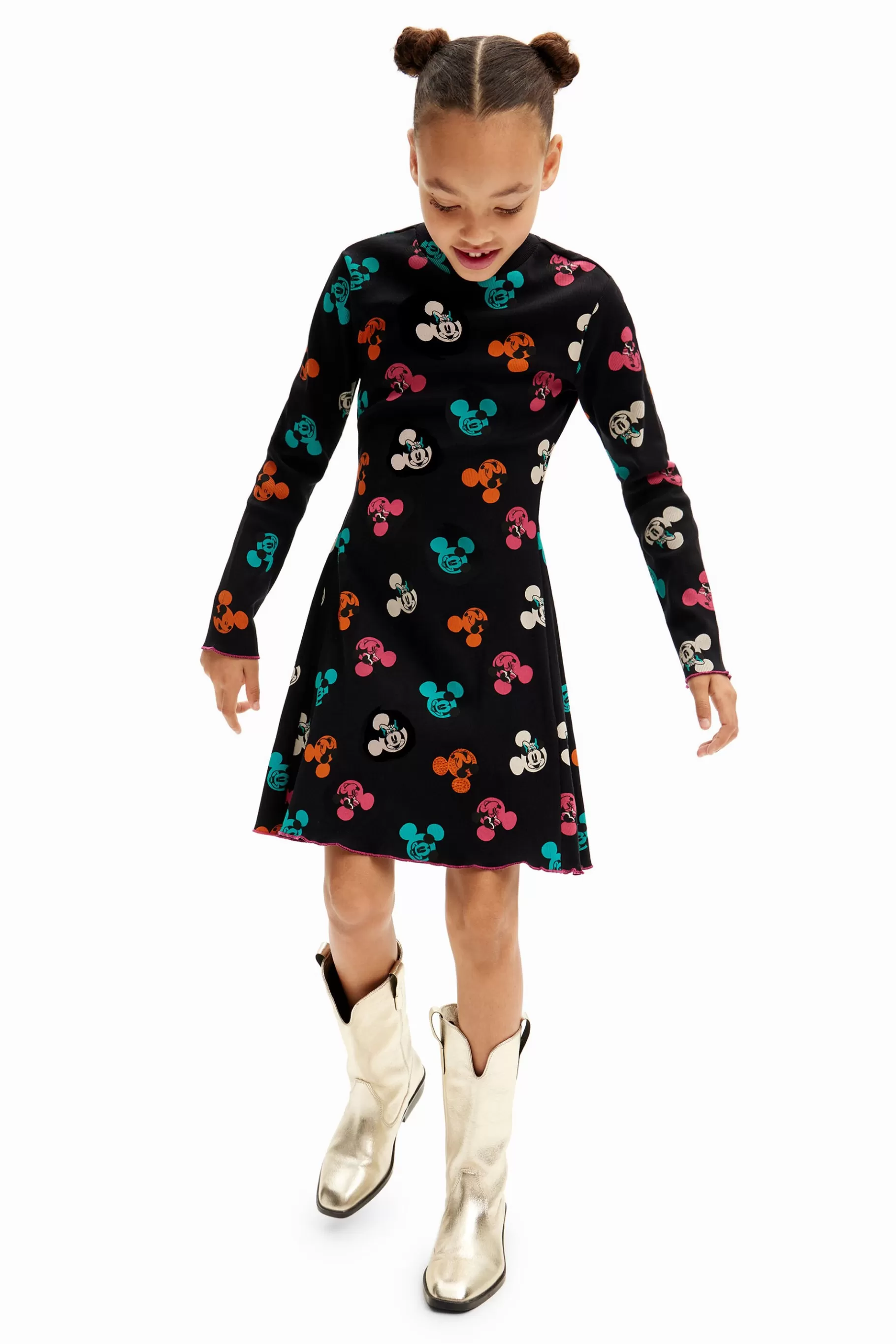 Desigual Vestido Mickey Mouse* Vestidos
