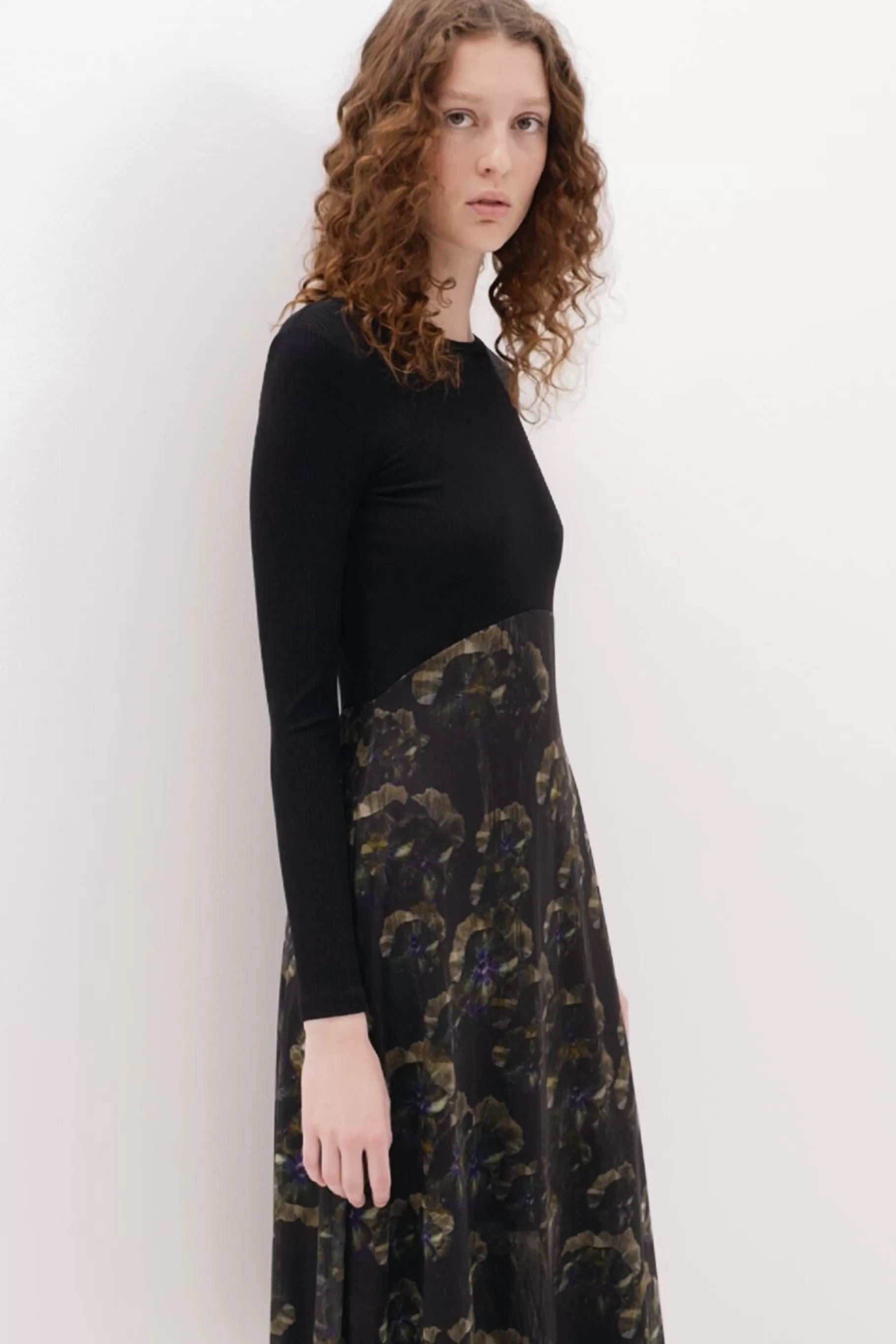 Desigual Vestido midi floral M. Christian Lacroix*Mujer Vestidos Y Monos