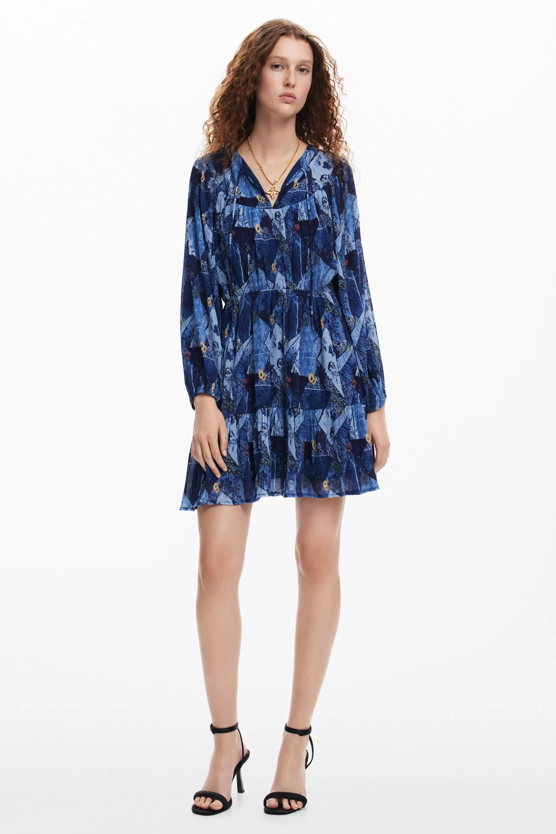 Desigual Vestido mini arty*Mujer Vestidos Y Monos