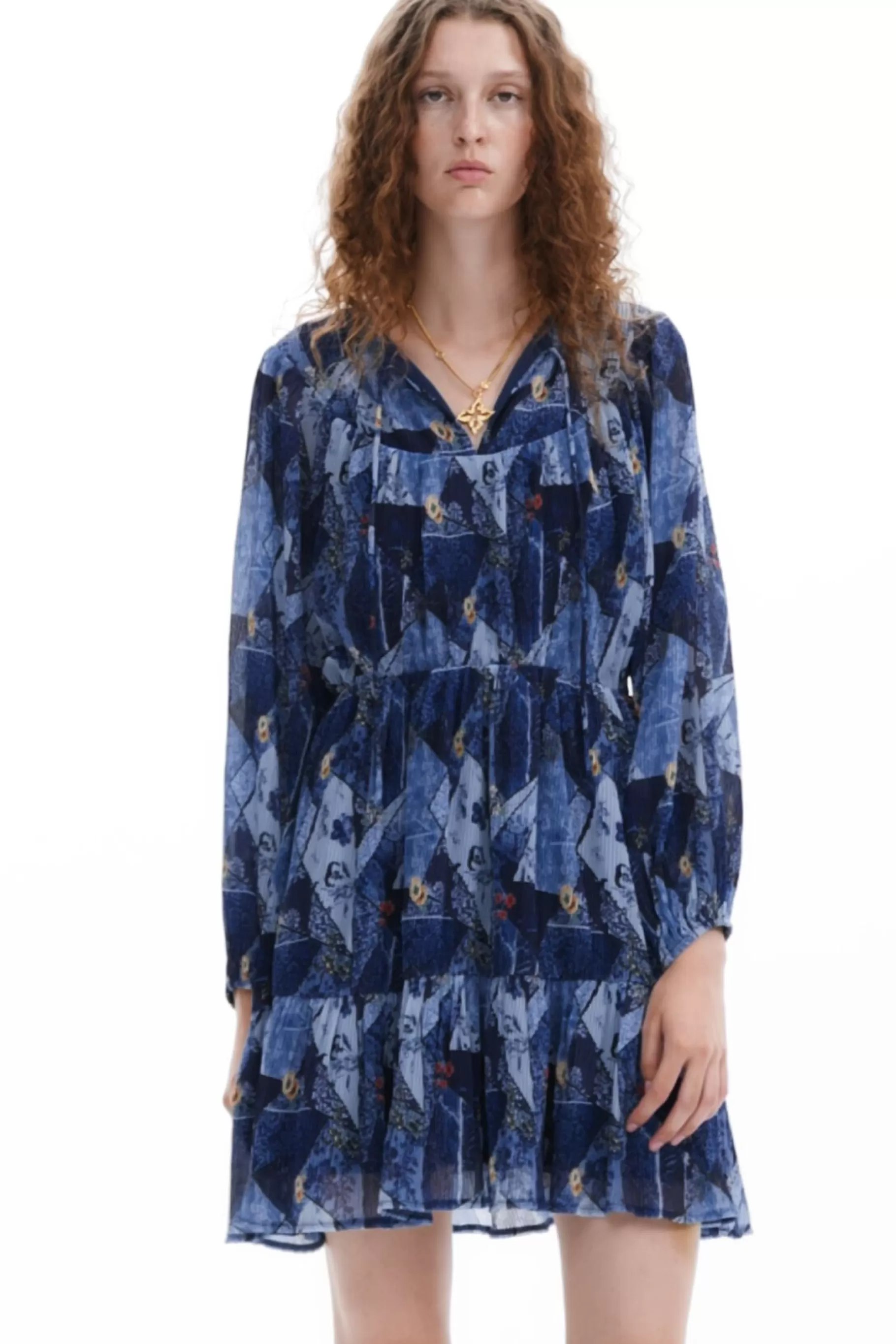 Desigual Vestido mini arty*Mujer Vestidos Y Monos