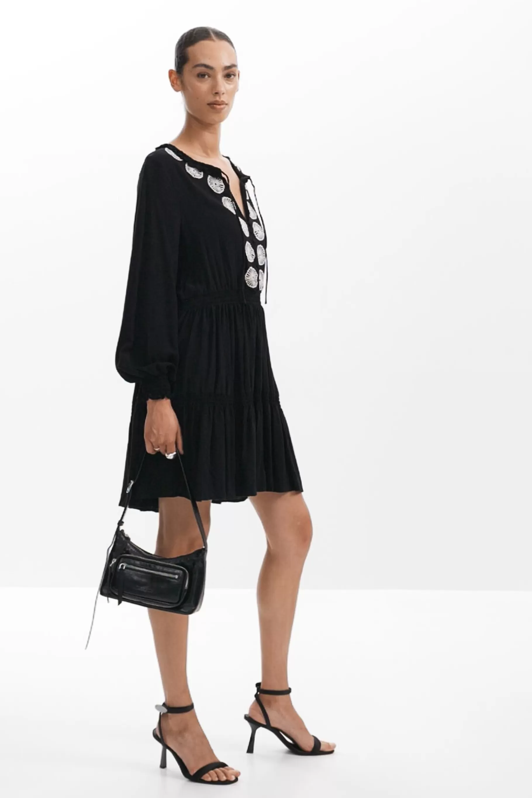 Desigual Vestido mini detalles*Mujer Vestidos Y Monos