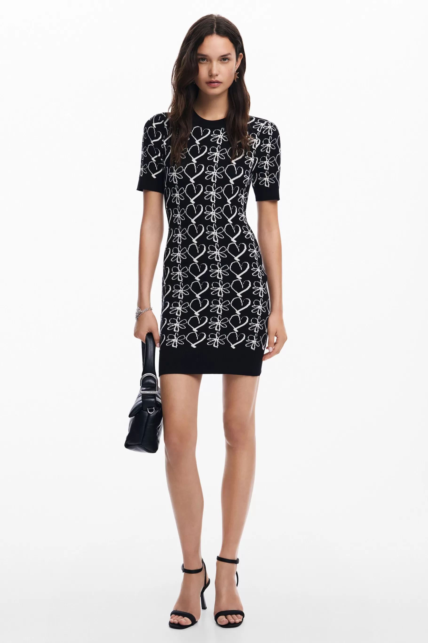 Desigual Vestido mini estampado M. Christian Lacroix*Mujer Ropa De Punto | Vestidos Y Monos