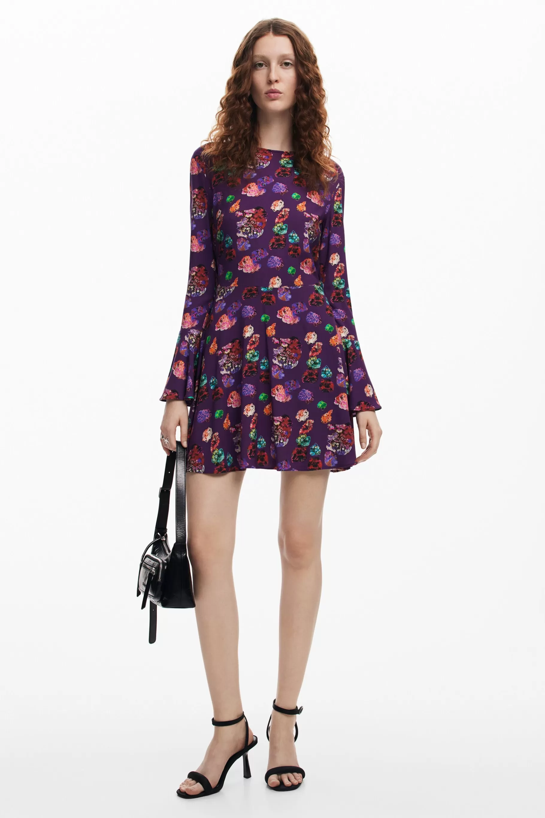 Desigual Vestido mini flores M. Christian Lacroix*Mujer Vestidos Y Monos